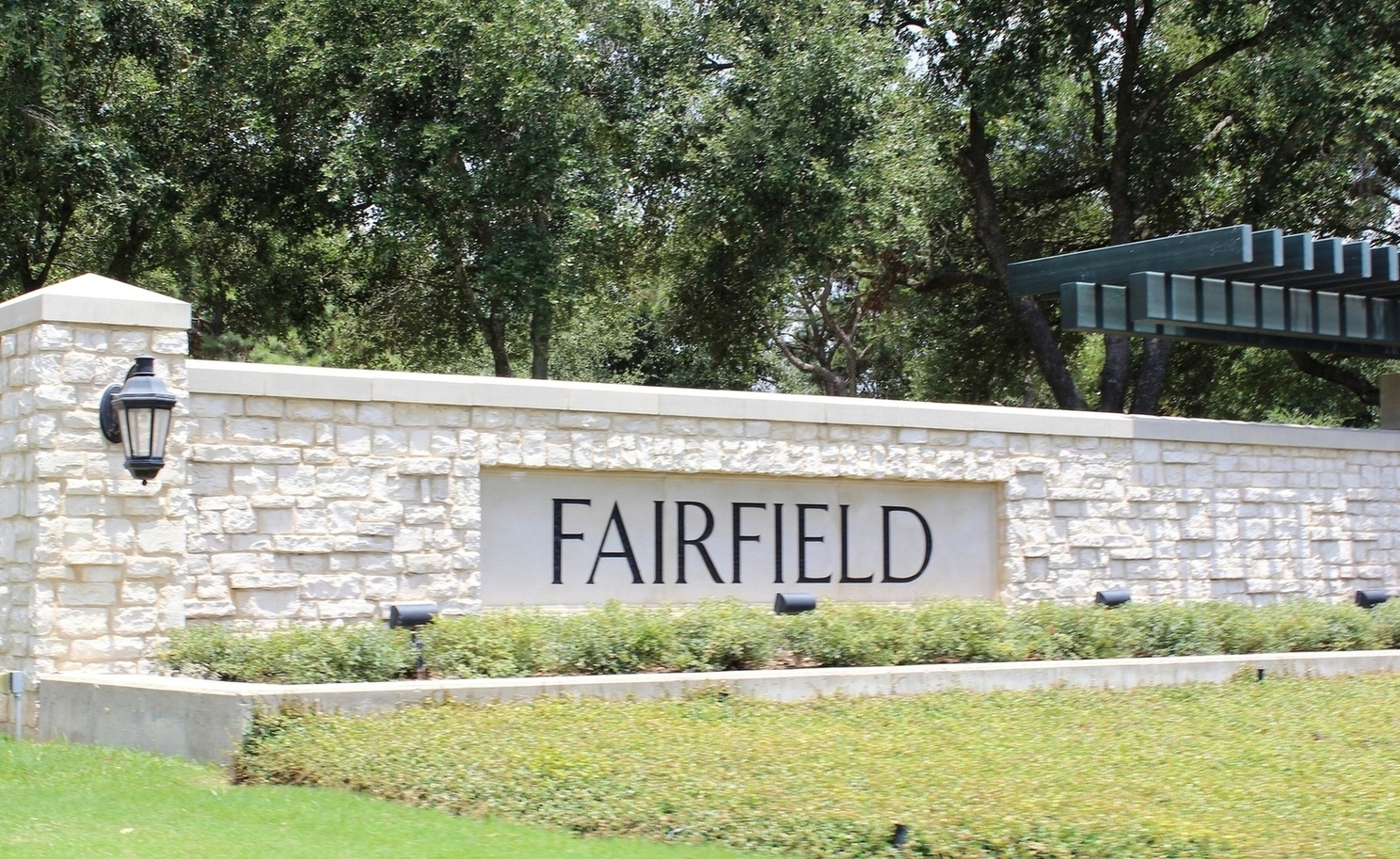 Fairfield community entrance — Cypress TX 77433