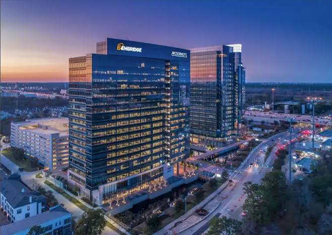Energy Corridor Houston Texas at dusk with I-10 light trails — family law attorney Houston TX serving Energy Corridor executive divorce