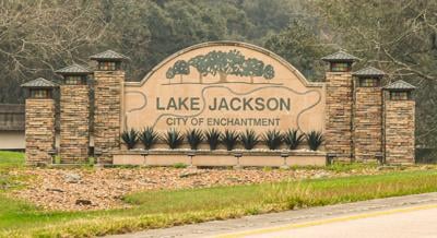 Welcome to Lake Jackson Texas City of Enchantment sign — family law attorney serving Lake Jackson TX