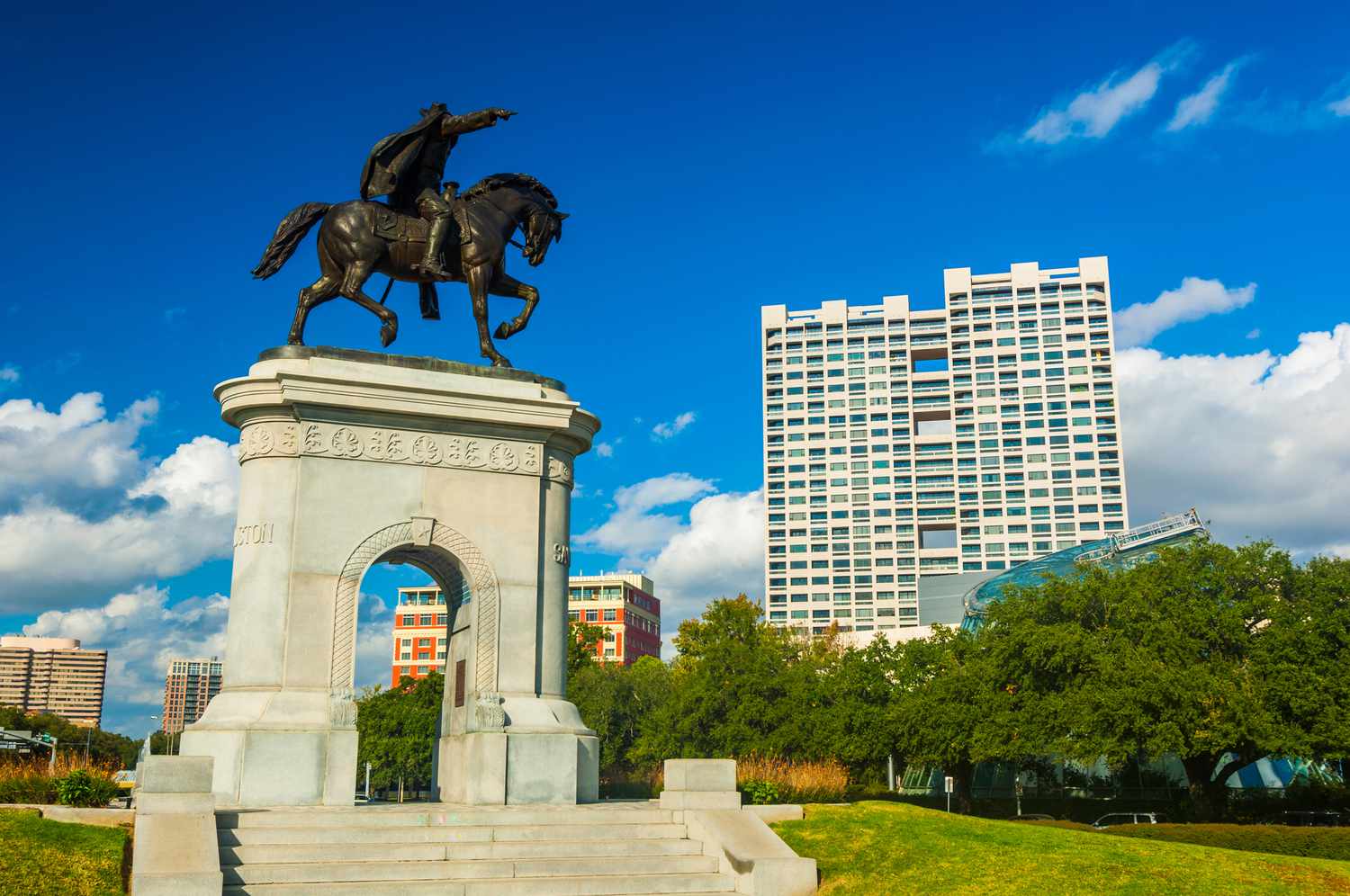 Spring Branch Houston Texas park and pedestrian bridge — family law attorney Houston TX serving Spring Branch divorce and custody cases